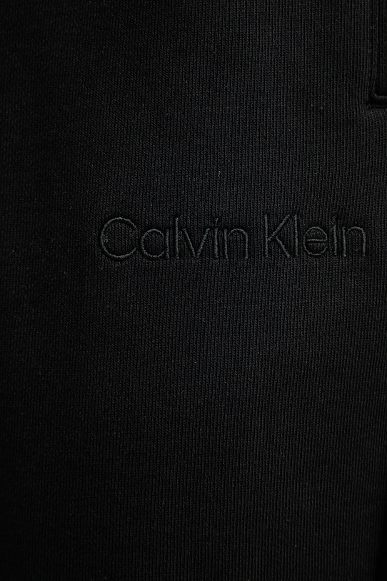 Хлопковые спортивные брюки Calvin Klein, черный — фото 4