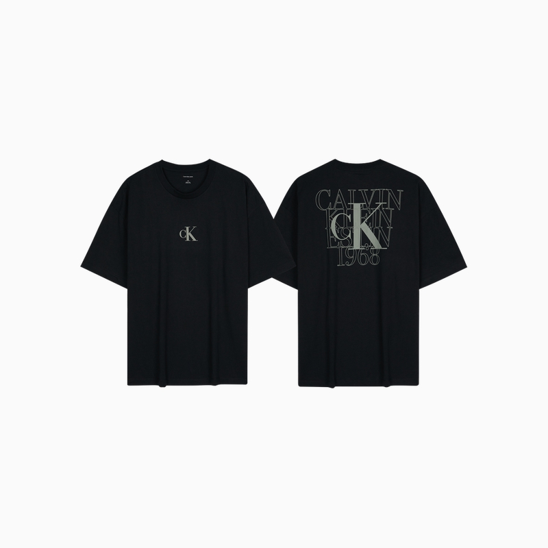 Calvin Klein Футболка мужская UB1 Space Black Crew Neck Moderate — фото 3