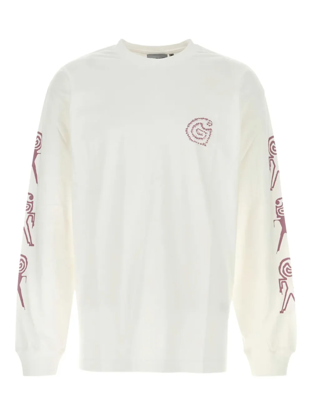 

Футболка Terrestrial с длинным рукавом L/S CARHARTT WIP, белый