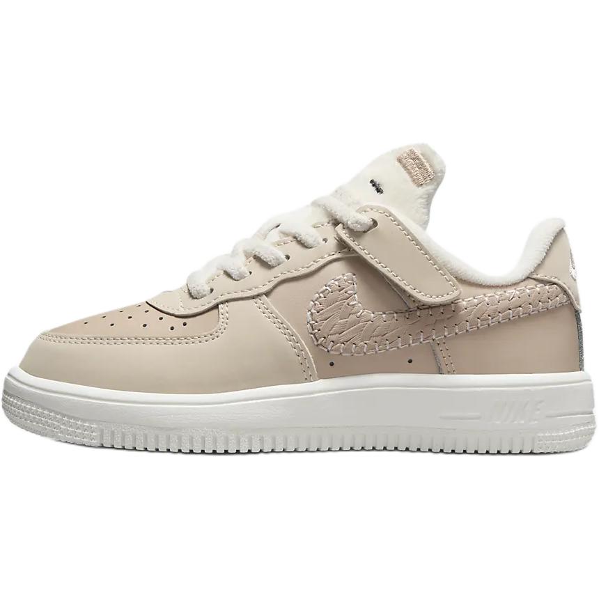 

Кроссовки Nike для скейтбординга Air Force 1 Slip Resistant с противоскользящей подошвой, устойчивые к истиранию, с амортизацией, низкие, экрю, детские