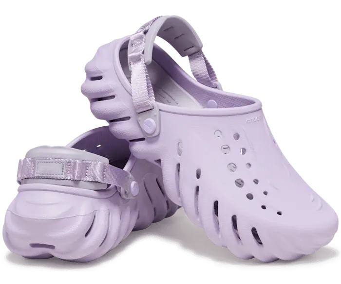 Сабо Echo Crocs женские, цвет Lavender — фото 2