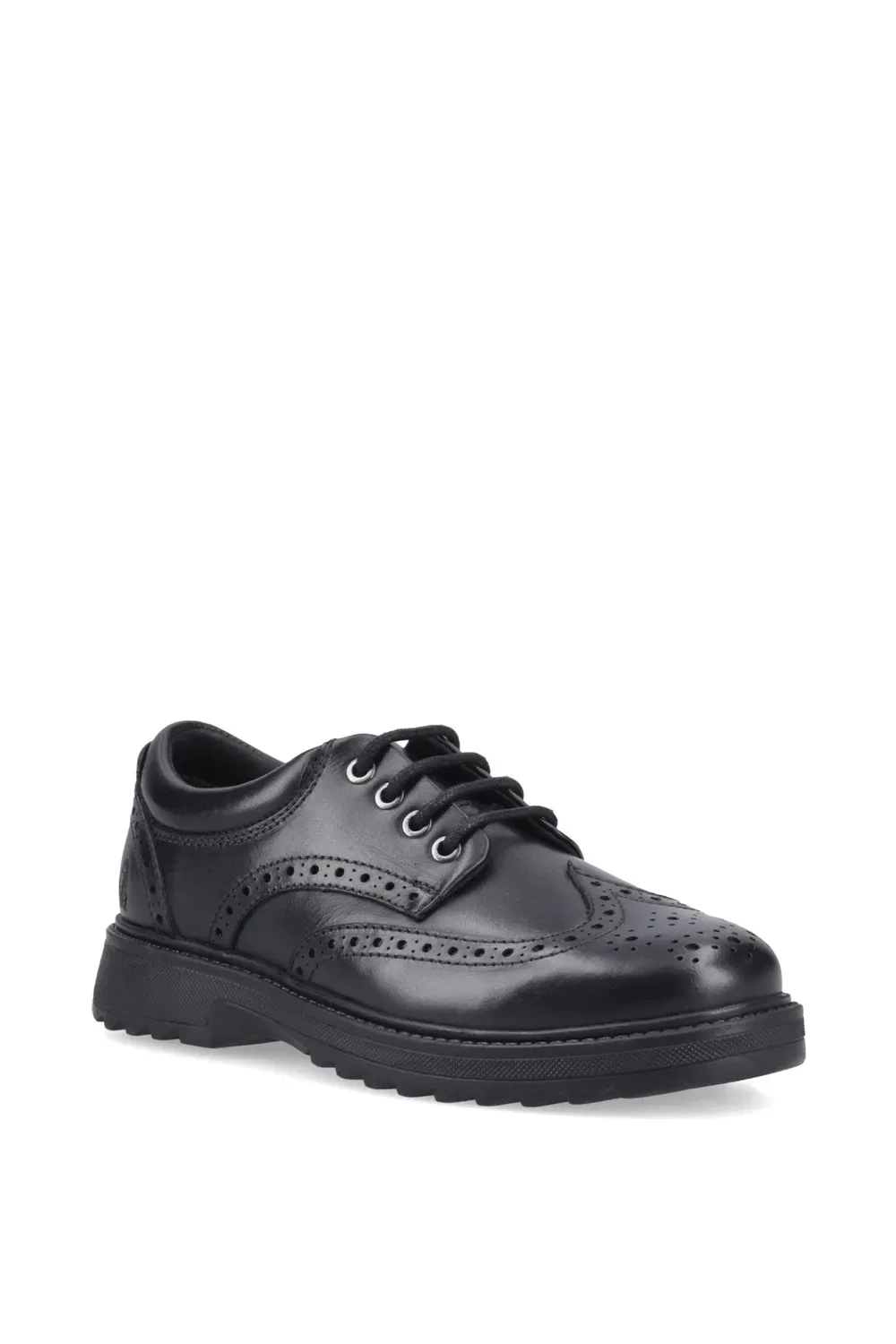 Туфли школьные Romeo Brogue Hush Puppies, черный
