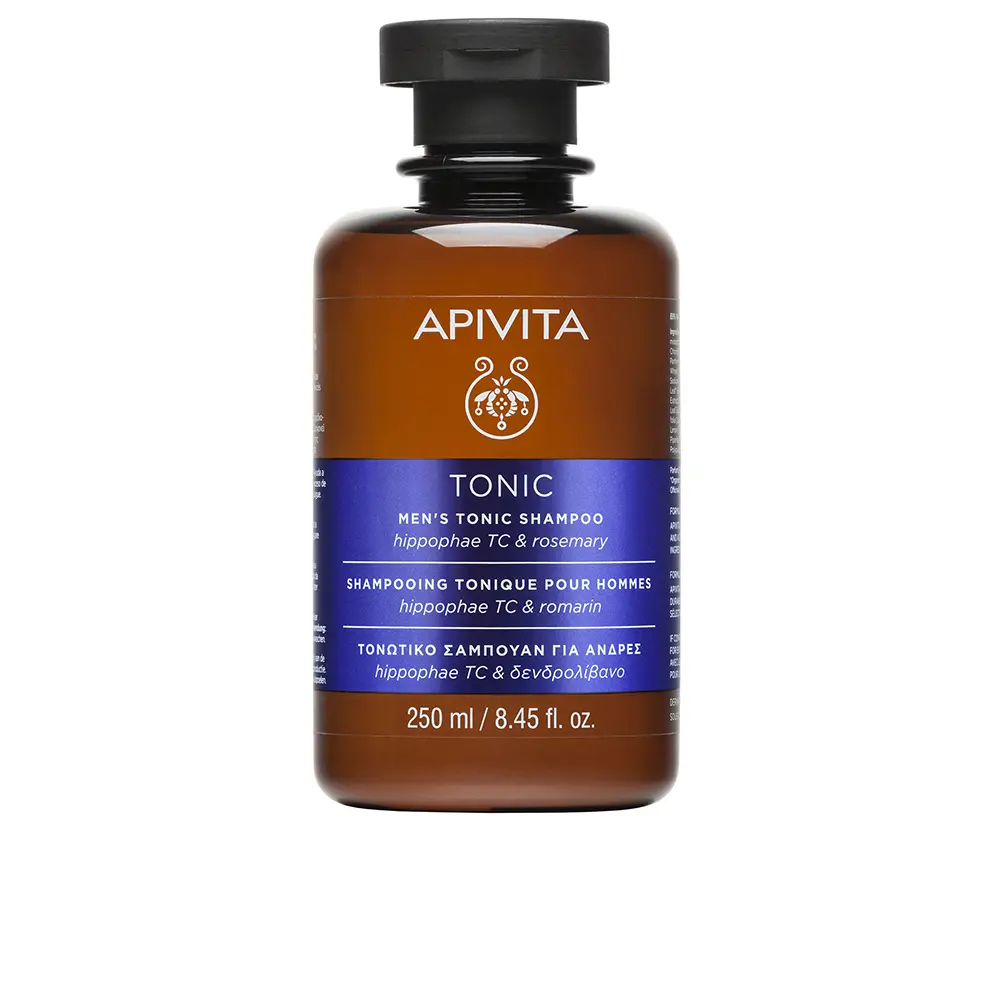 

Шампунь Champú tonificante para hombres - previene, reduce y retrasa la caída del cabello Apivita, 250 мл.