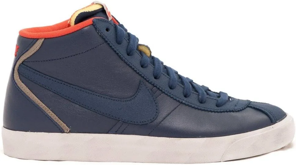 Кроссовки Nike Bruin Mid Premium Vintage, темно-синий — фото 2