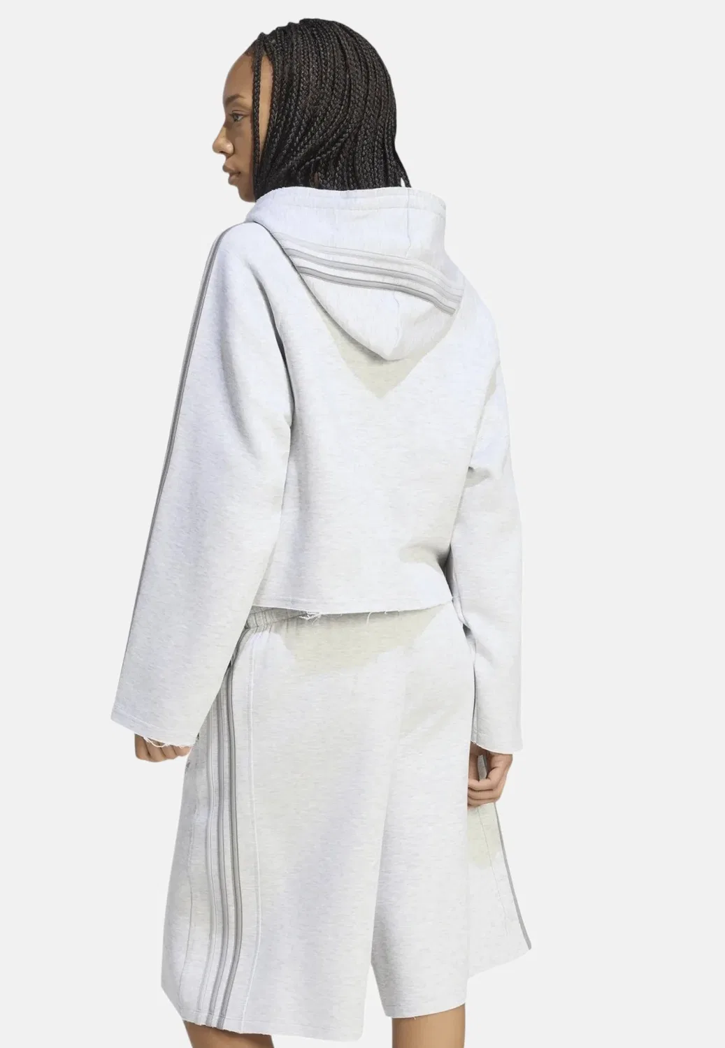Толстовка Sst 2.0 c с капюшоном и застежкой-молнией Adidas Originals, Grigio — фото 3