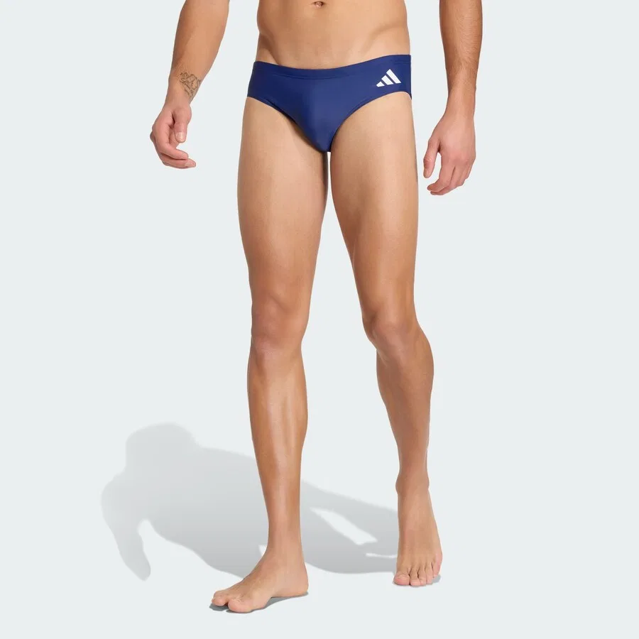 Плавки-шорты ADIDAS PERFORMANCE Athletic Swim Trunks 'Ess' темно-синего цвета — фото 2