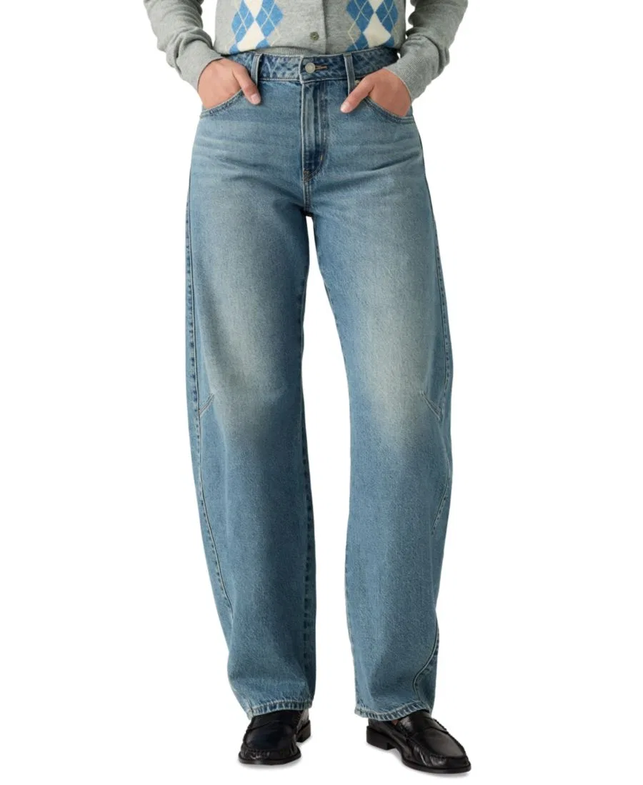 Джинсы-бабочка с широкой штаниной Levi's, Easy Days Barrel