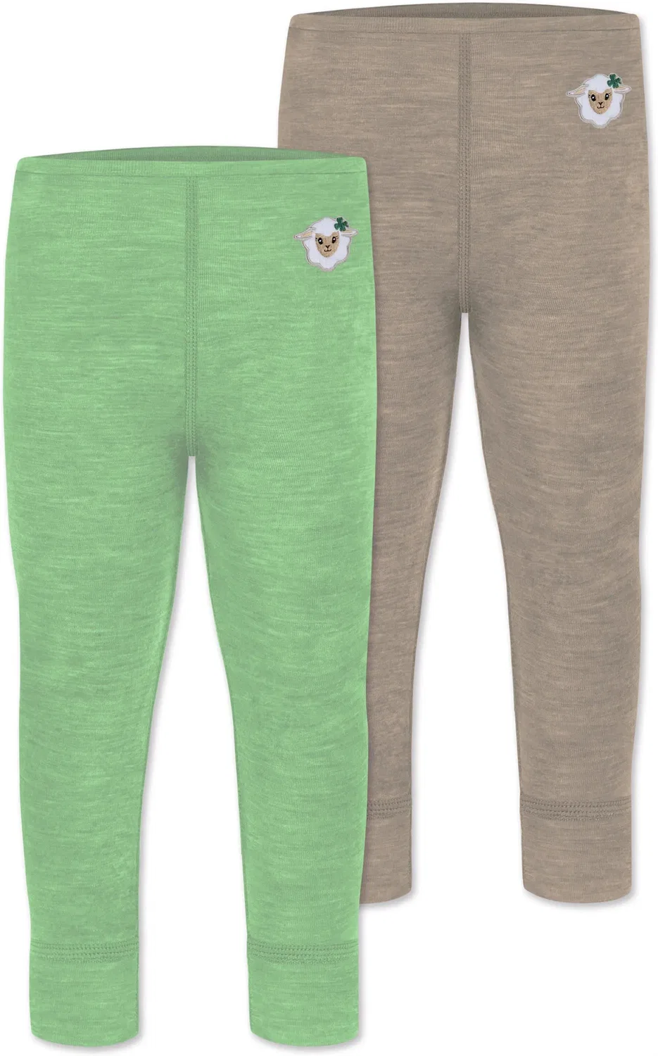 Комплект штанов детских мериносовых Tutira Normani Outdoor Sports, зеленый