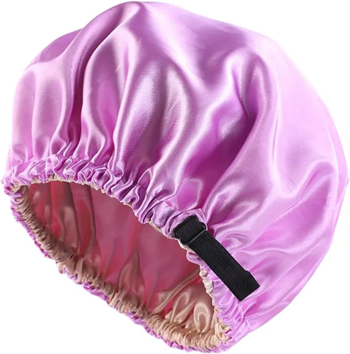 Шапочка для сна из сатина, YGMNQAL, Light Purple