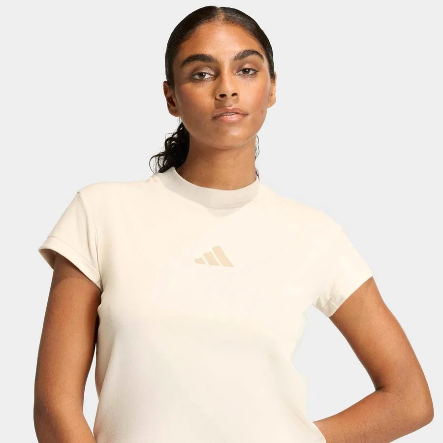 Футболка с длинным рукавом Z.N.E. adidas, Кремовый — фото 4