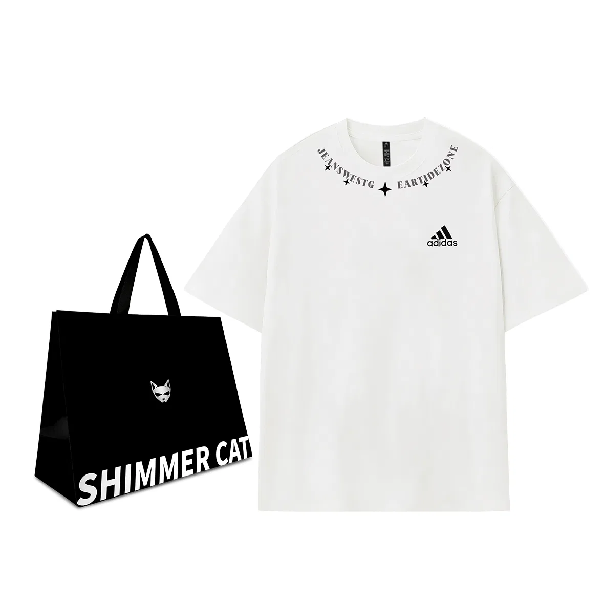 Футболка с принтом Adidas MUSTHAVES, Premium Edition-Black, Adidas, Black