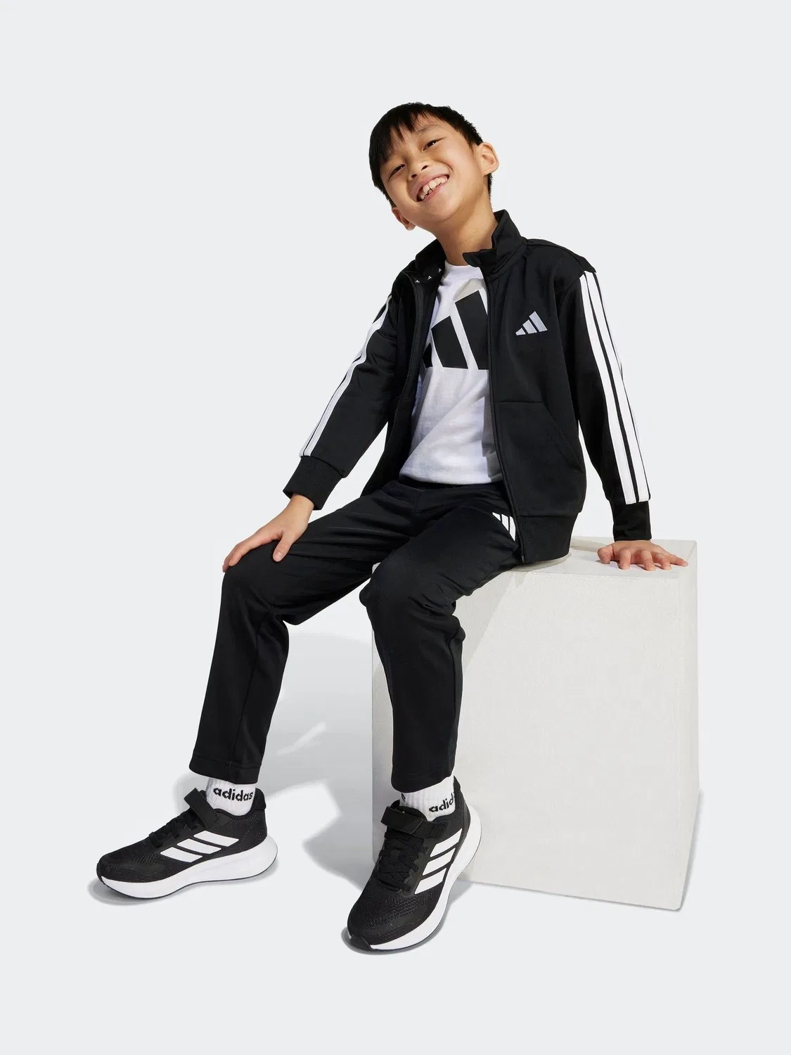 Спортивный костюм Climacool adidas, черный
