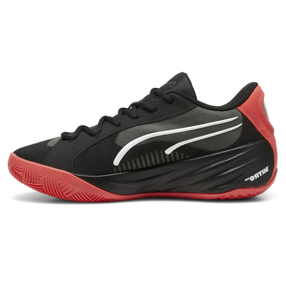 Детские кроссовки с принтом All-Pro Nitro PUMA PUMA Black Red Active — фото 3