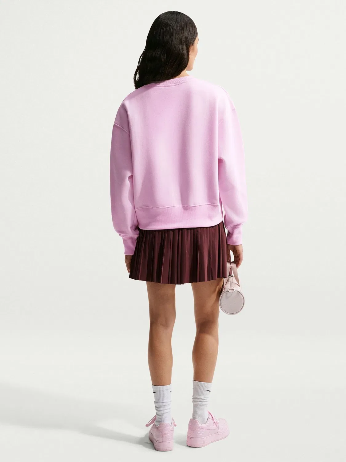 Свитшот с графическим сердцем, Phoenix Fleece Nike, розовый — фото 2