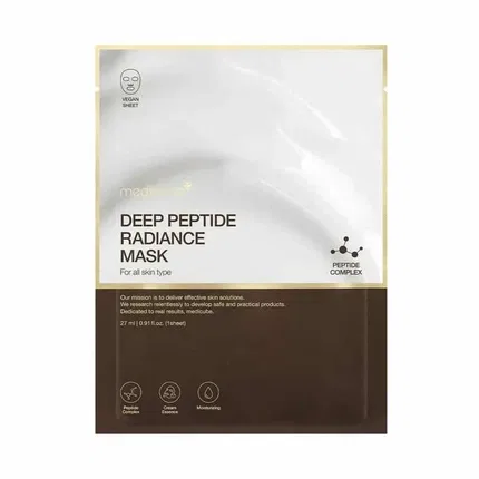 Маска для лица с пептидами Medicube Deep Peptide Radiance, 27 мл