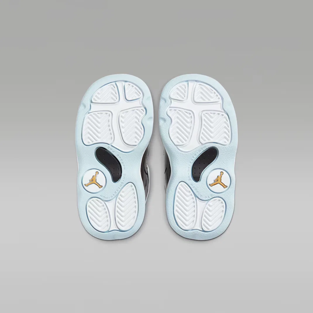 Обувь для младенцев/малышей Jordan 6 Rings, White/Black/Ice/Metallic Gold — фото 2