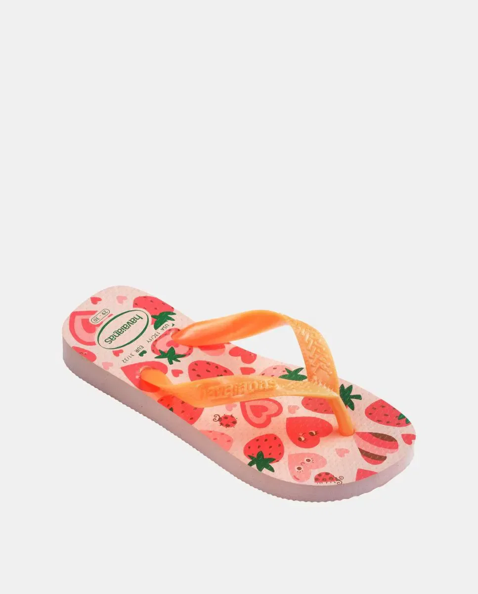 Детские шлепанцы для мальчиков с принтом Havaianas, Rosa — фото 2