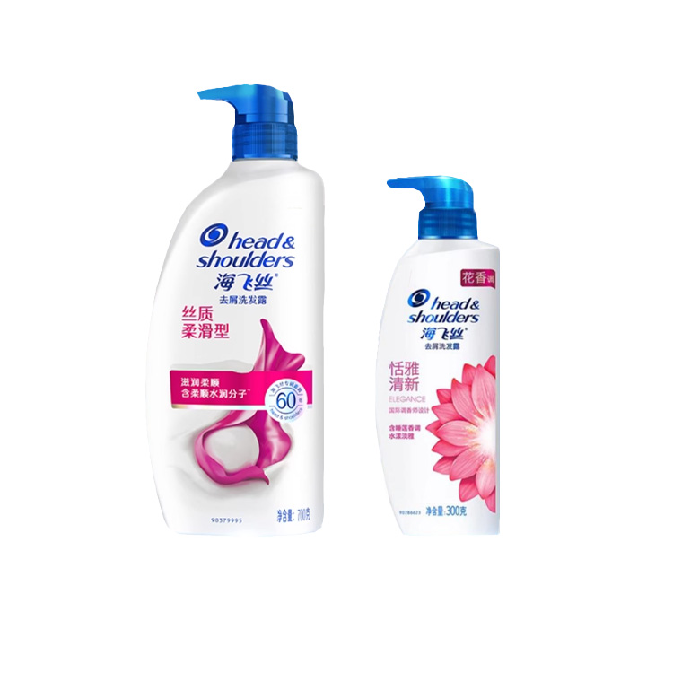 

Выбор для жирной кожи головы Освежающий и контролирующий жирность шампунь Лечение перхоти Блестящие волосы 500г*6+300г*2 Head&shoulders