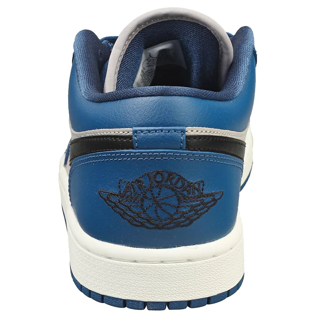 Мужская футболка хлопковая NIKE Club Tee NIKE, French Blue Black College Grey — фото 4