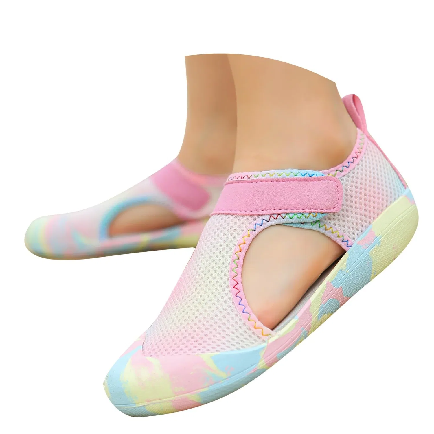 Детские кроссовки для мальчиков с принтом Pianta Larga Scarpe Scoglio Bambino Scarpe Gravel Sandali Barefoot Bambina LED Bambini Trekking da Ginnastica Ragazzo 31 Running Espadrillas Spiaggia 30 32 per Colorata Occhio di Bue Tela 25 Ragazza, Pin...
