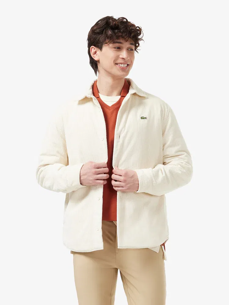 Пуховик из вельвета, модель CH7211 LACOSTE