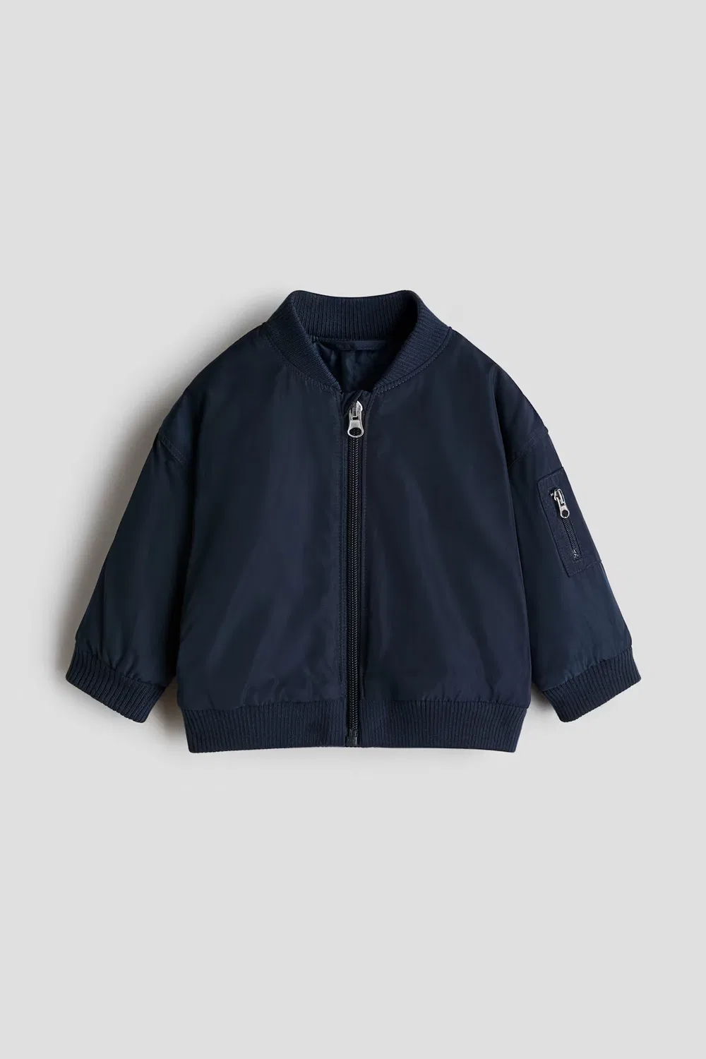Пилотская куртка H&M, Marineblau