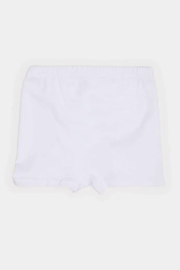 Детские боксеры для мальчиков хлопковые 3-Pack Defacto, White-Wt34 — фото 3