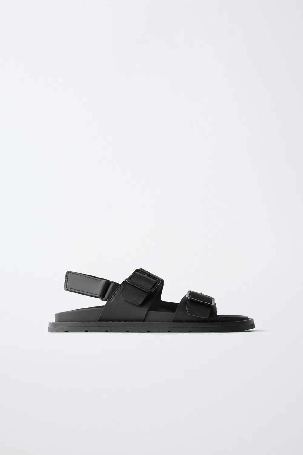 Сандалии с пряжками ZARA, Black