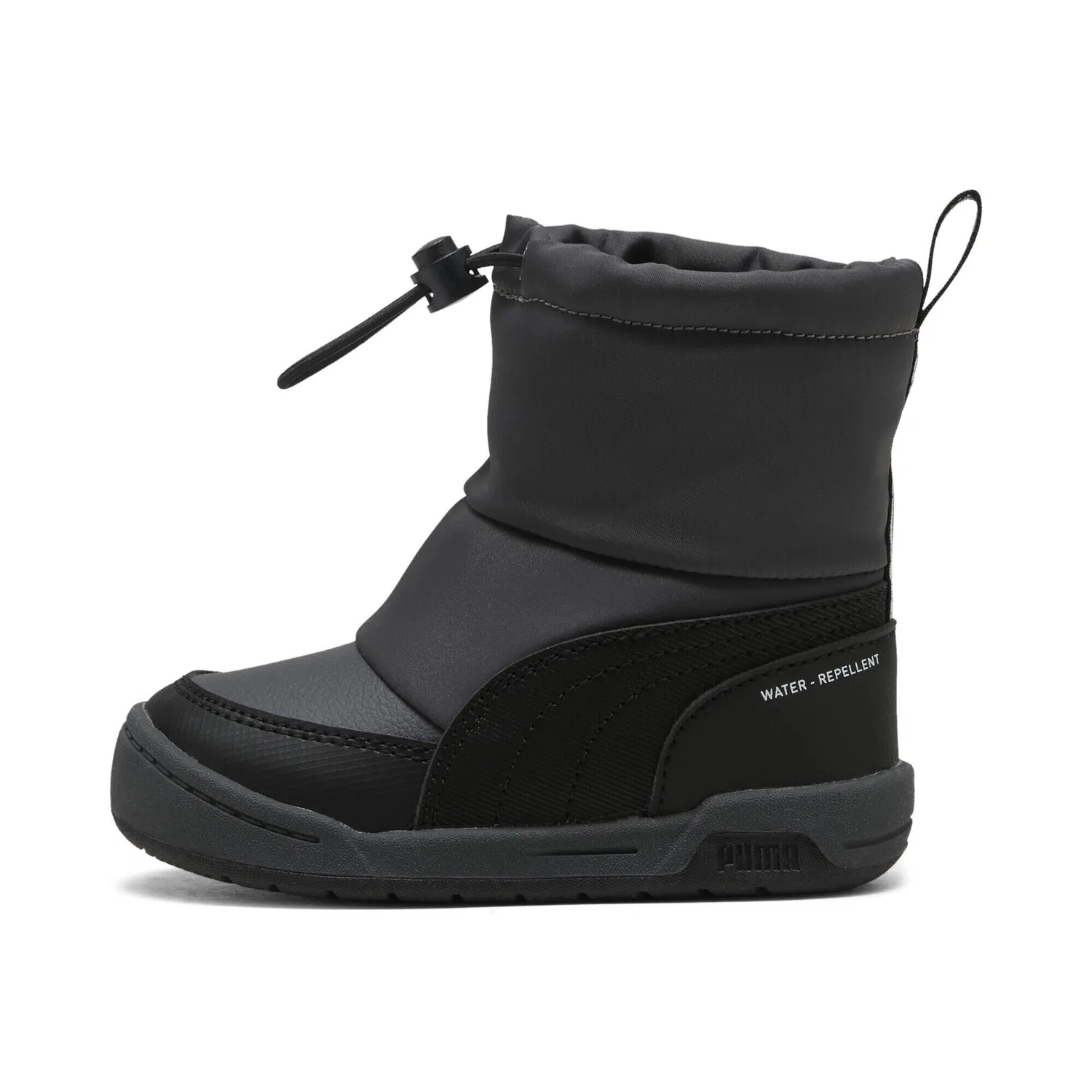 Детские ботинки-кроссовки Multiflex 2 Boot Puma, Grau/Schwarz/Weiss — фото 3