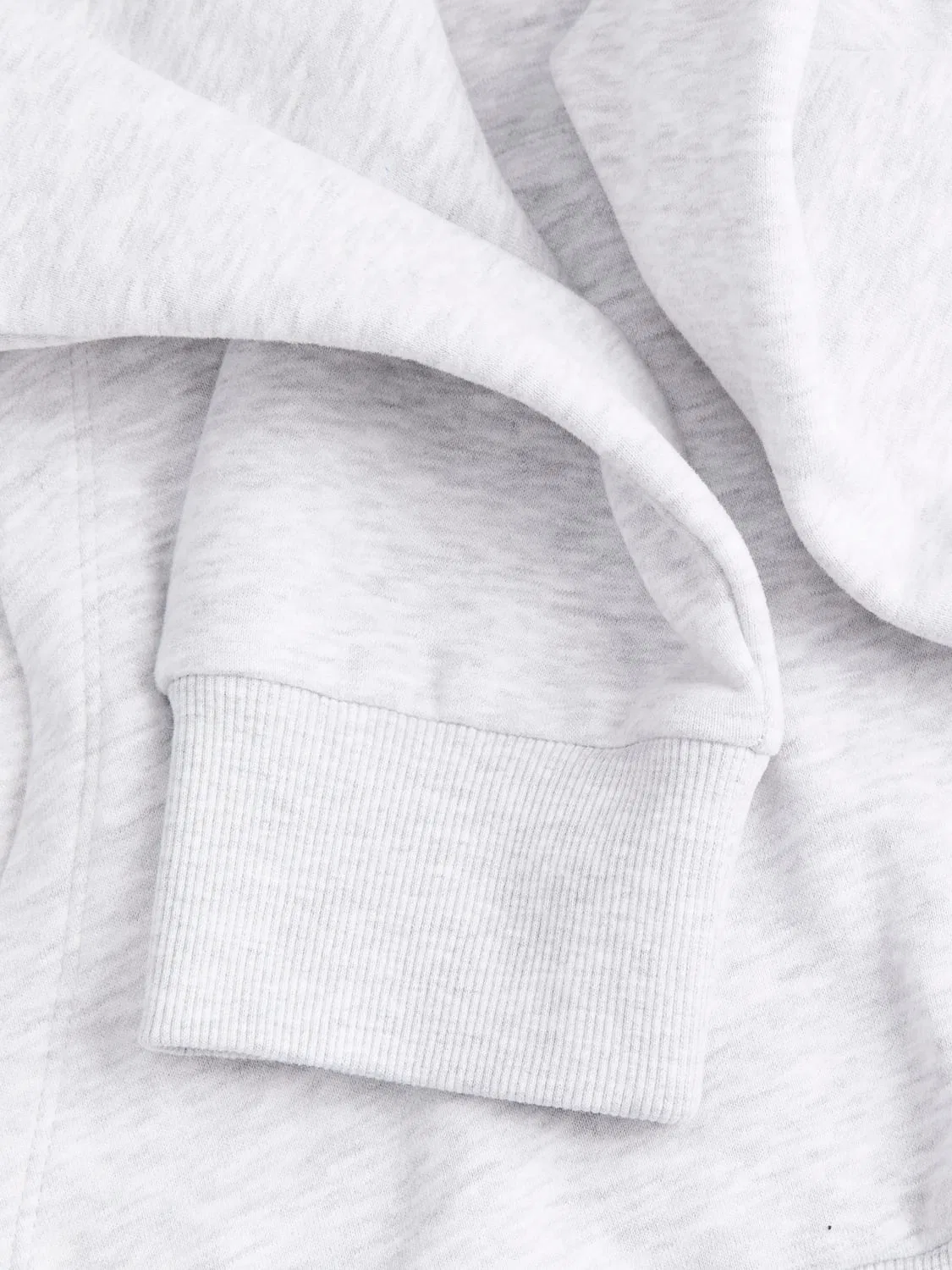 Худи с капюшоном меланжевое Tradition Jack & Jones Junior, белый — фото 2