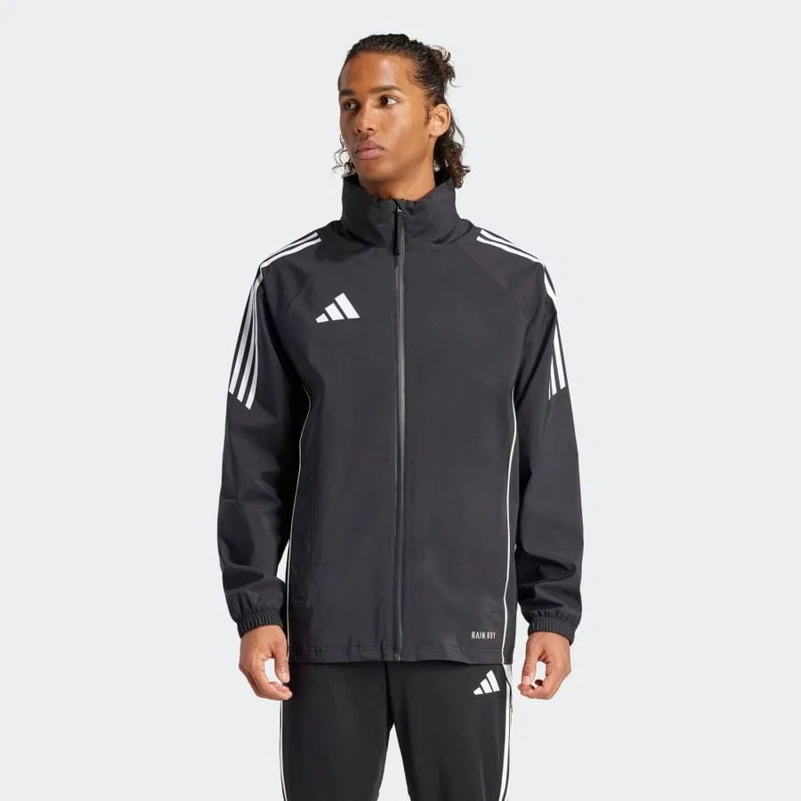 Мужская куртка с длинным рукавом, модель Tiro 24 RA JKT, adidas, Черный
