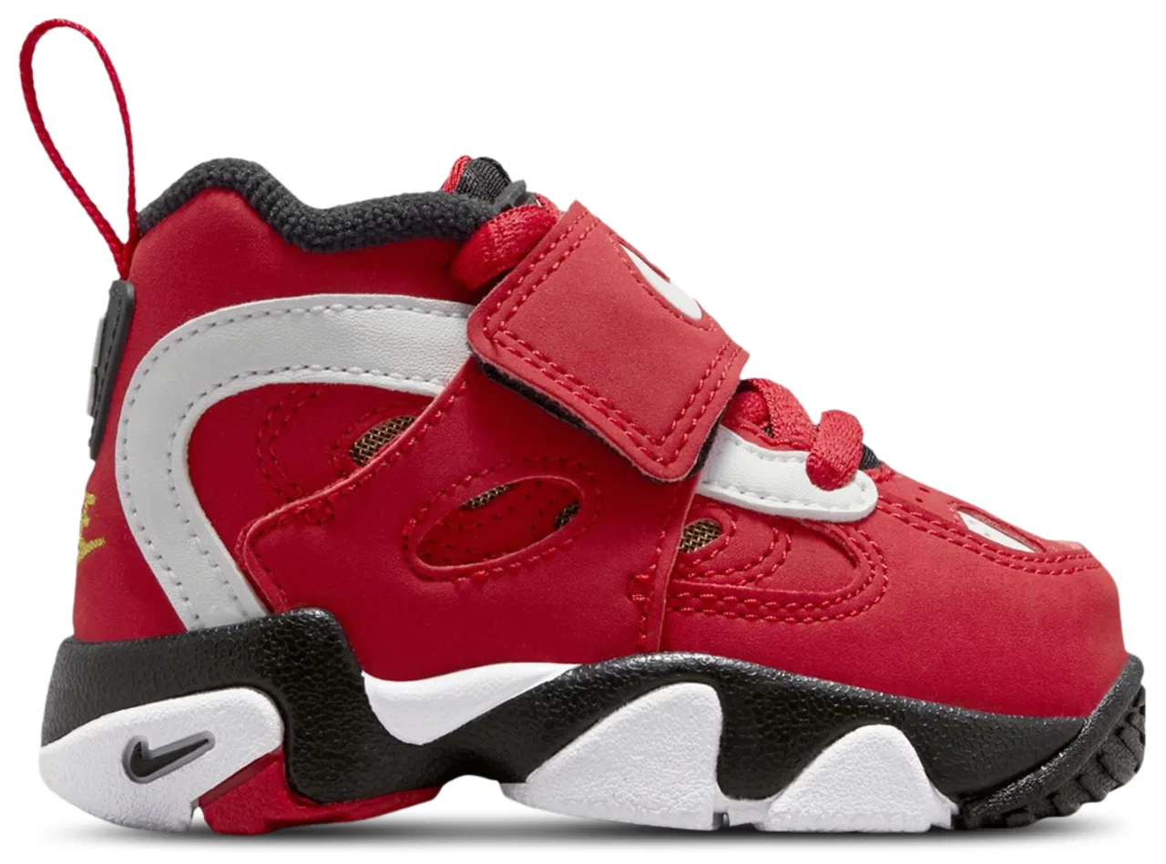 Кеды для мальчиков Air Diamond Turf II Nike, цвет Black/White/Red