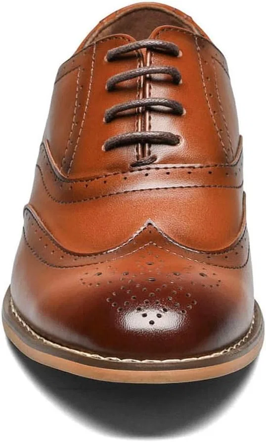 Детские туфли оксфорды Dunbar Oxford Stacy Adams, Cognac — фото 4