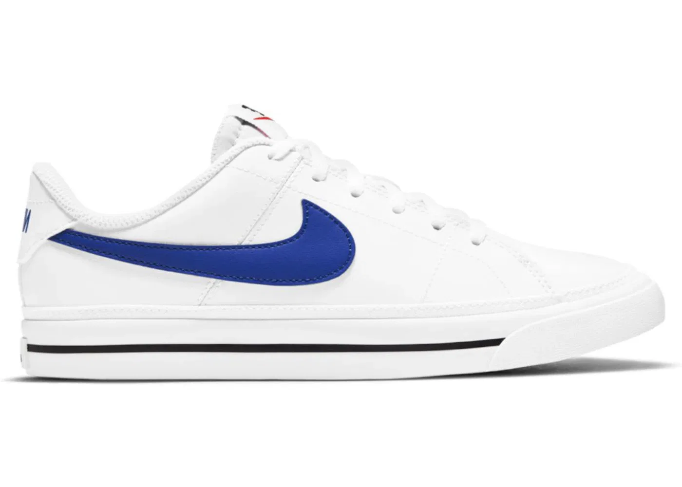 Детские кроссовки Lifestyle Nike Court Legacy, White/Black/Game Royal