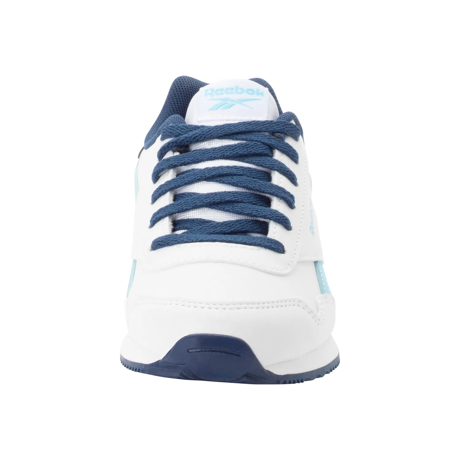 Детские кроссовки на шнуровке Reebok Royal CL JOG 3.0, White/Digital Blue/Batik Blue — фото 4