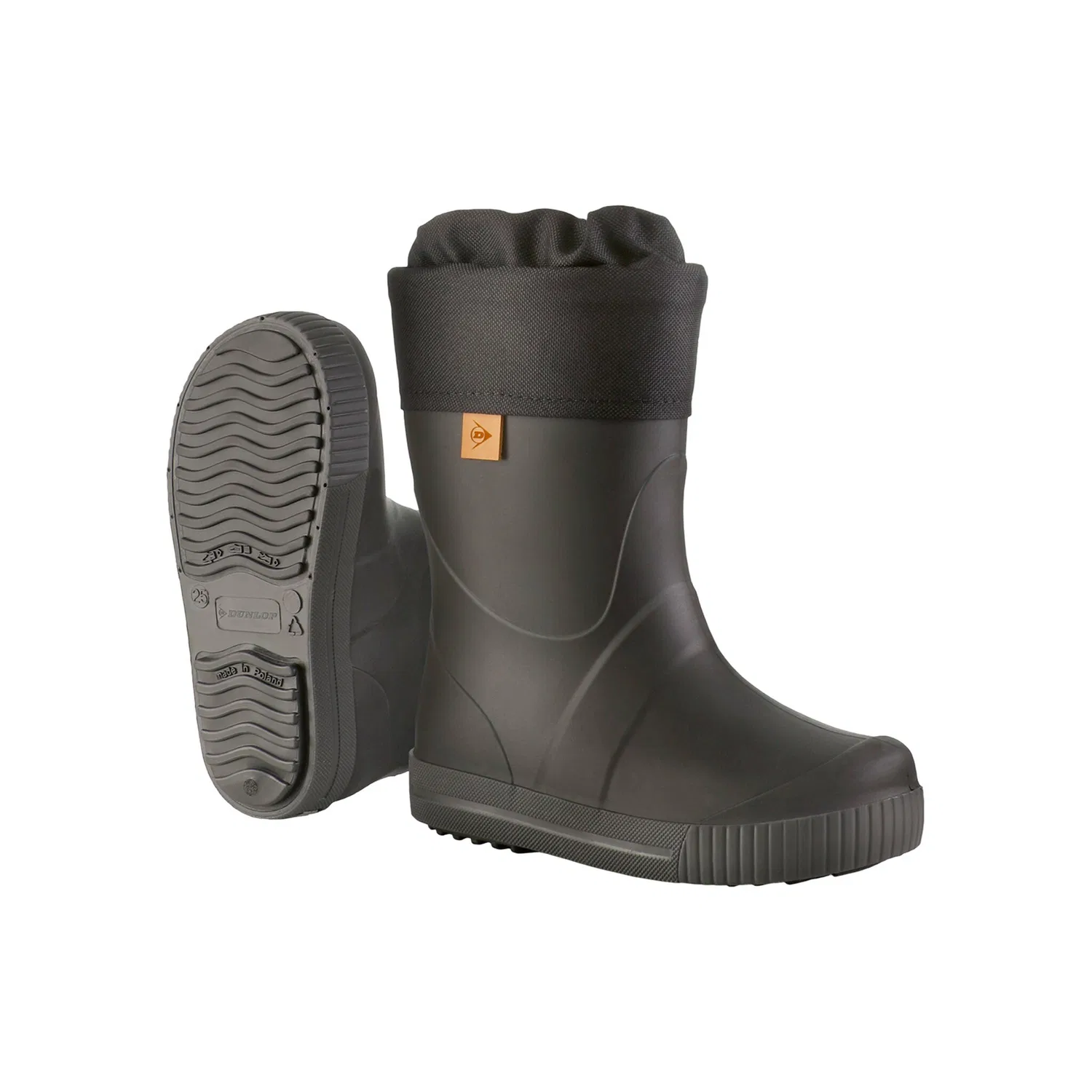 Детские резиновые сапоги Puddle Jumper Dunlop, Black
