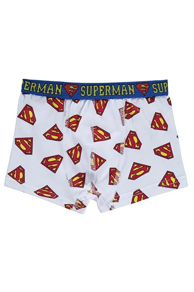 Детские боксеры для мальчиков с принтом 2 шт. Superman, Standard — фото 4