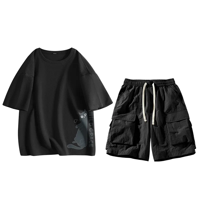 Детский комплект спортивной одежды MINISO, Цвет: Black
