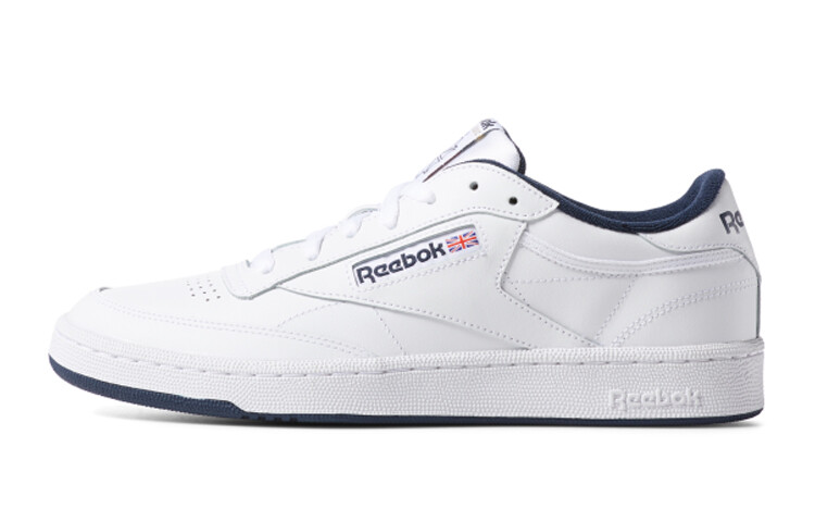 

Кроссовки Reebok Club C 85 White Navy, Серый, Кроссовки Reebok Club C 85 White Navy