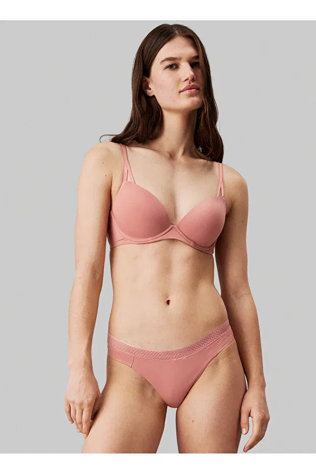 Женский бюстгальтер на косточках Calvin Klein, Dark Red