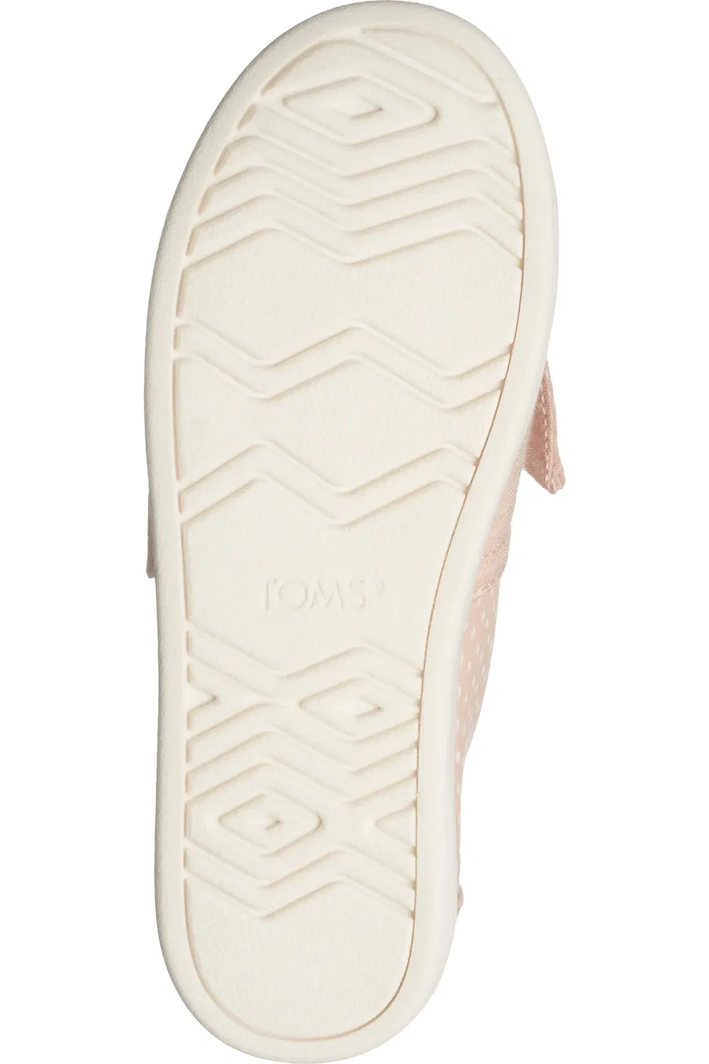 Детские кеды slip-on на липучке Alpargata TOMS, средне-розовый — фото 2