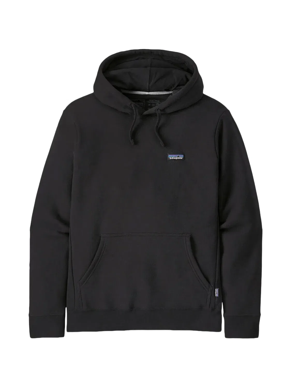 Patagonia Худи с логотипом, черный