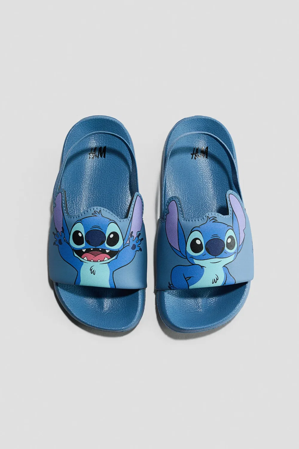 Детские сандалии тапочки для бассейна с ремешком H&M, Blue/Lilo & Stitch