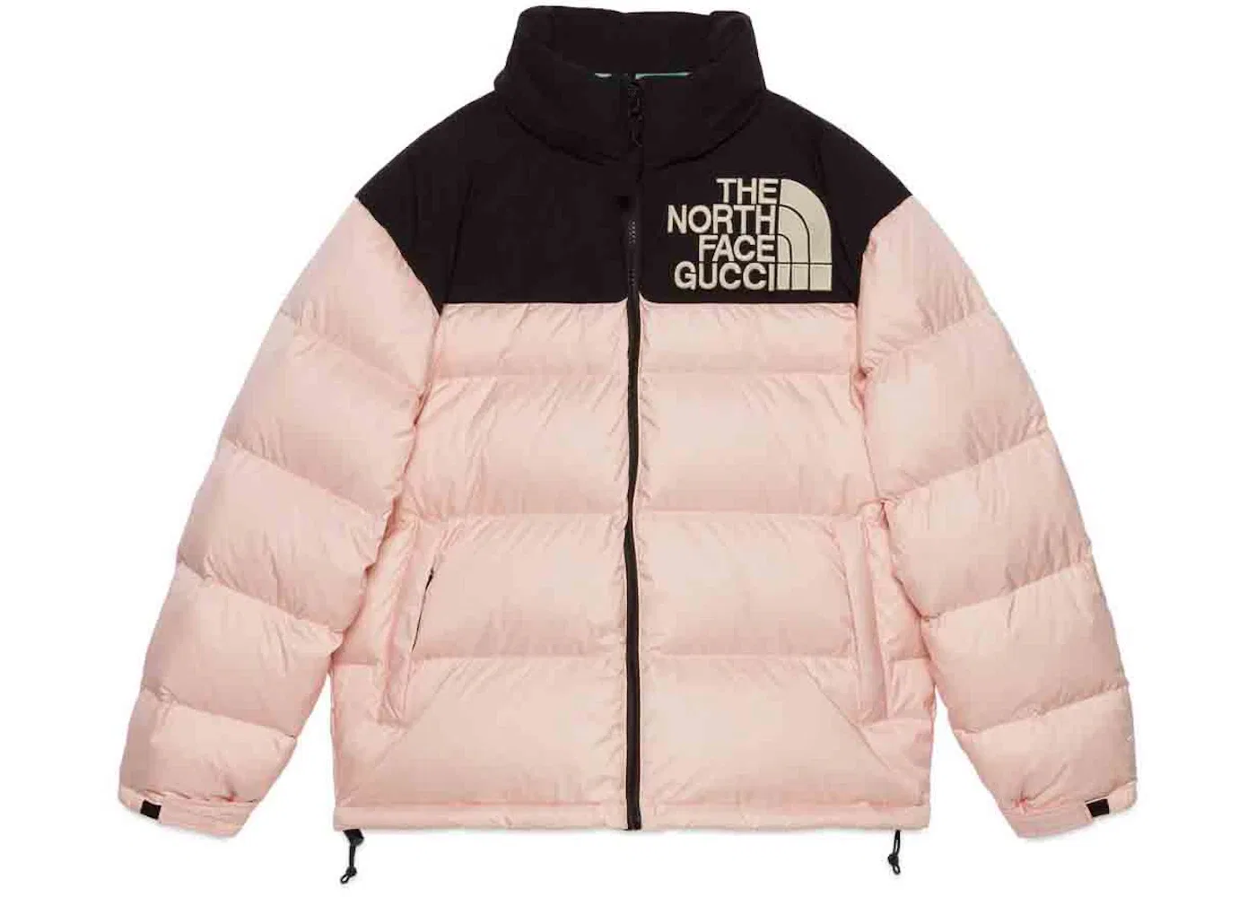 Женская куртка с наполнителем Light Pink Black Gucci, Light Pink/Black