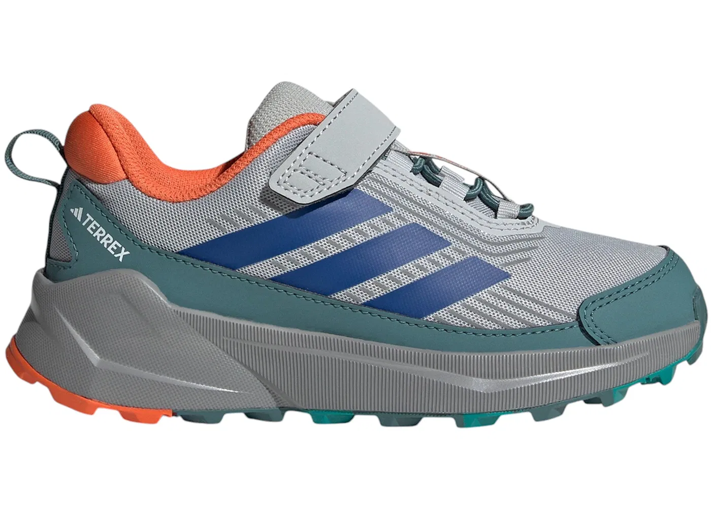 Детские кроссовки для трейлраннинга Adidas Terrex Trailmaker 2, Grey Two/Semi Lucid Blue/Pure Teal