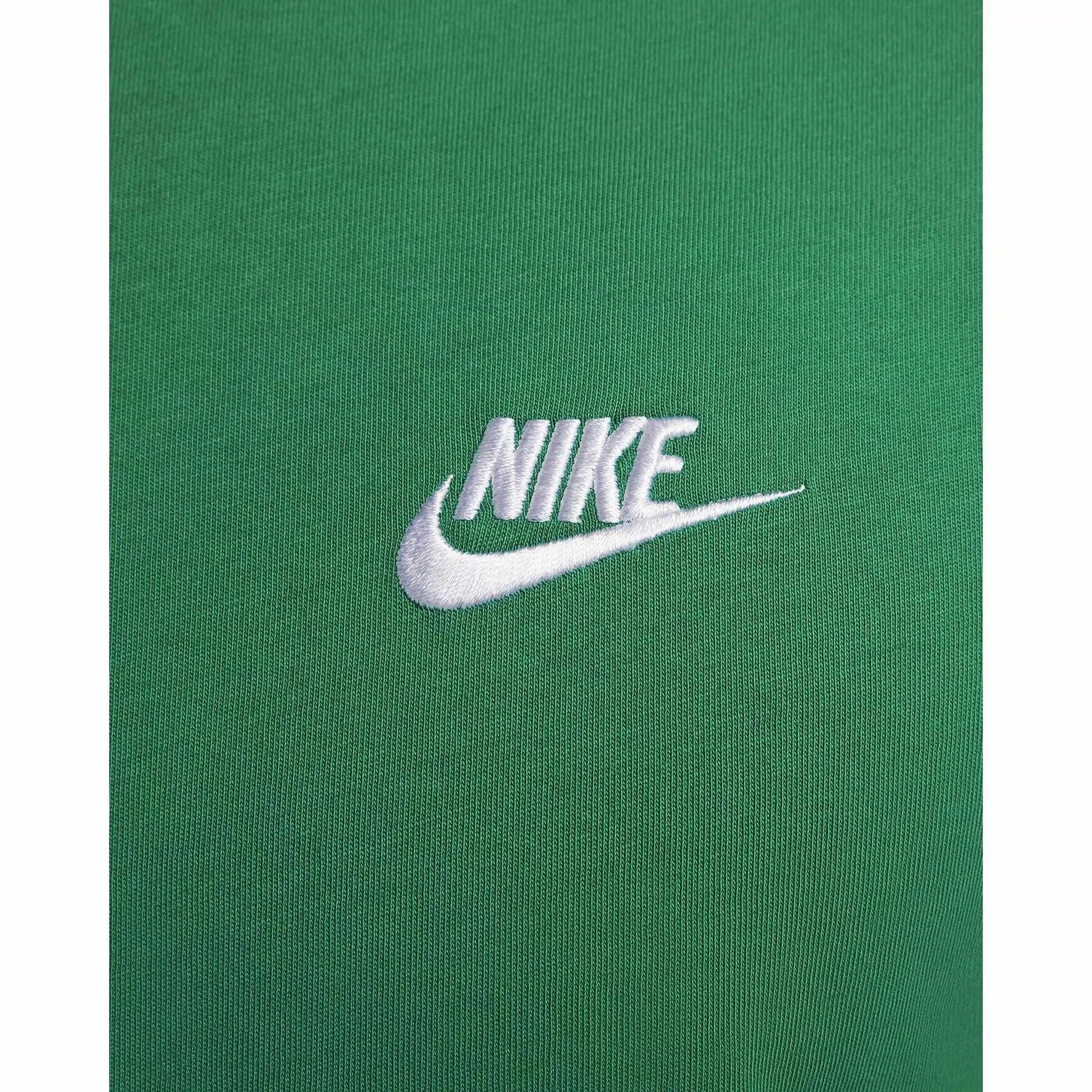 Мужская хлопковая футболка Nike Sportswear, Цвет: Grun — фото 4