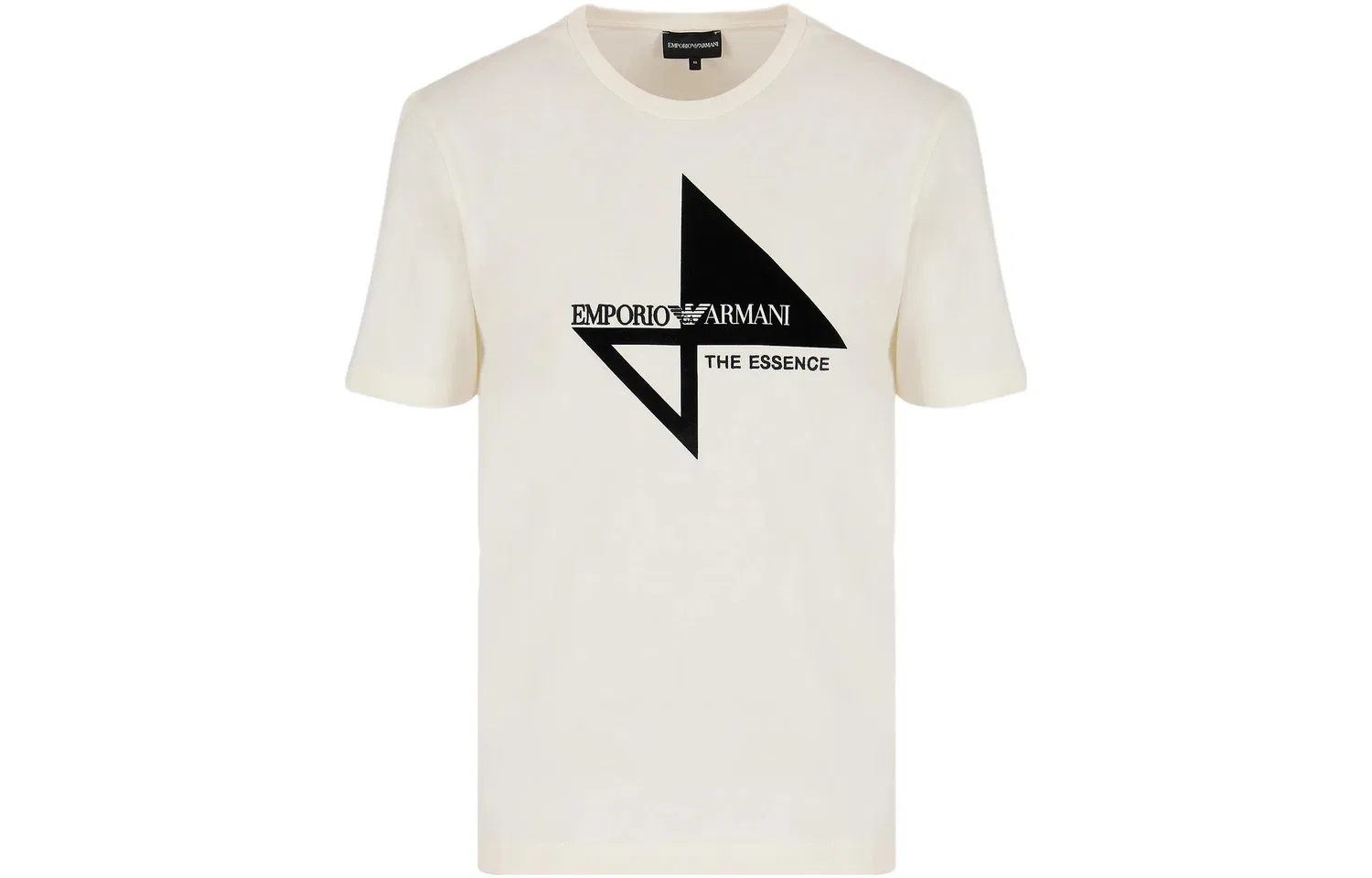 Мужская футболка с круглым вырезом EMPORIO ARMANI, White
