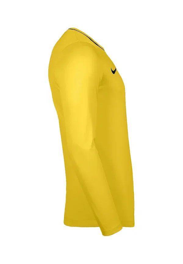 Футболка с длинным рукавом дышащая Long sleeved top Nike Performance, Gelbschwarz, желтый/черный — фото 3
