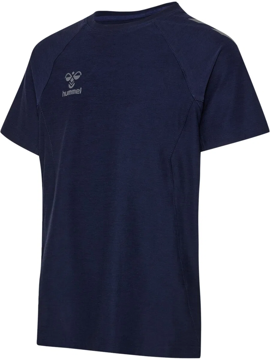 Спортивная футболка Hummel Performance Shirt 'Cima 2.0' темно-синего цвета — фото 3