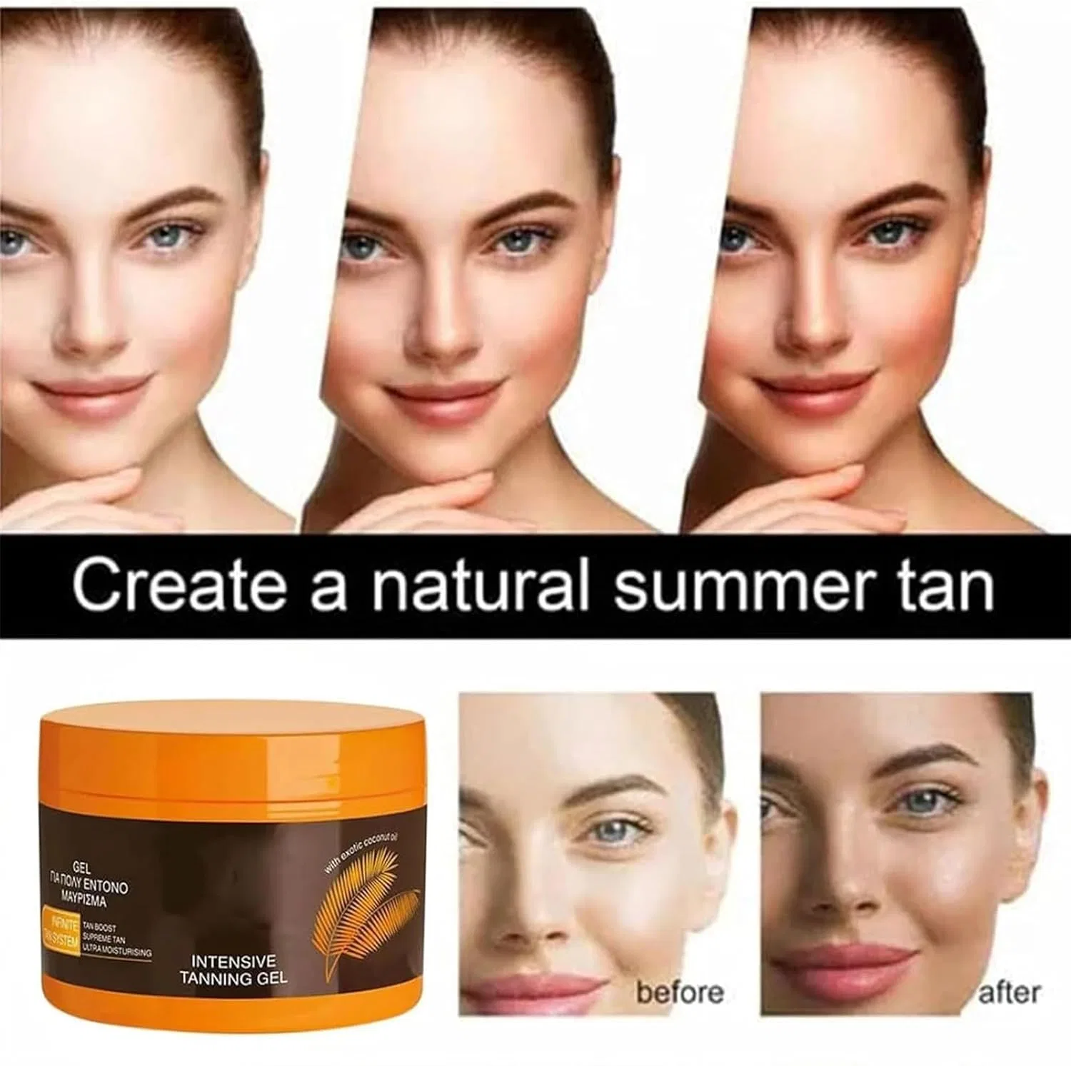 Крем-гель для загара Luxury Intensive Tanning Gel, Eunmsi, 150 мл — фото 2